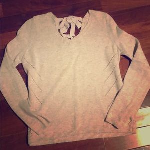 Anthropologie MOTH Tie-back Sweater, size S